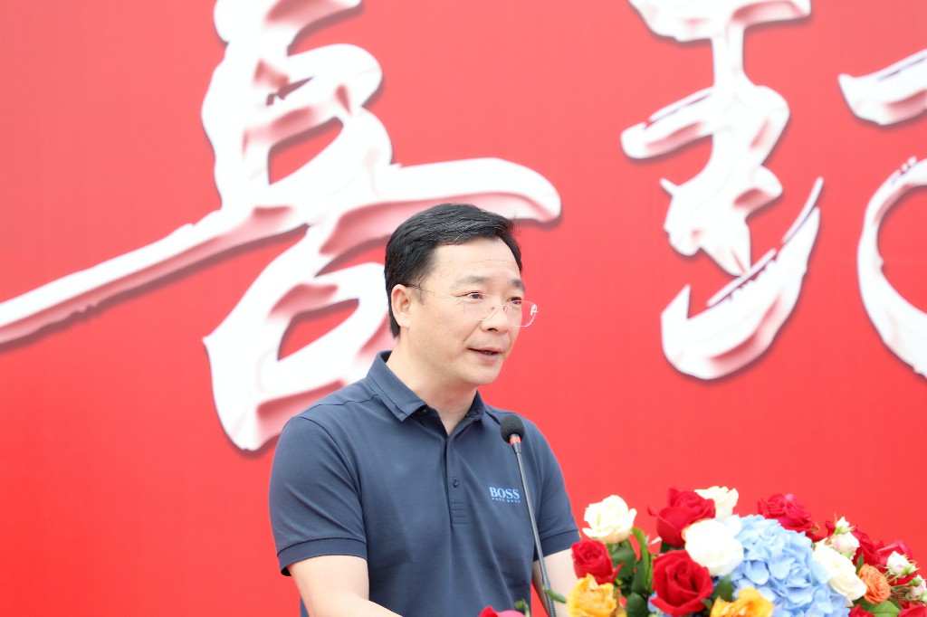 喜封金頂，不負(fù)佳期丨茶山尚錦匯項目封頂儀式圓滿舉行(圖7)